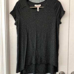 Jessica Simpson Grey Maternity Nursing Top